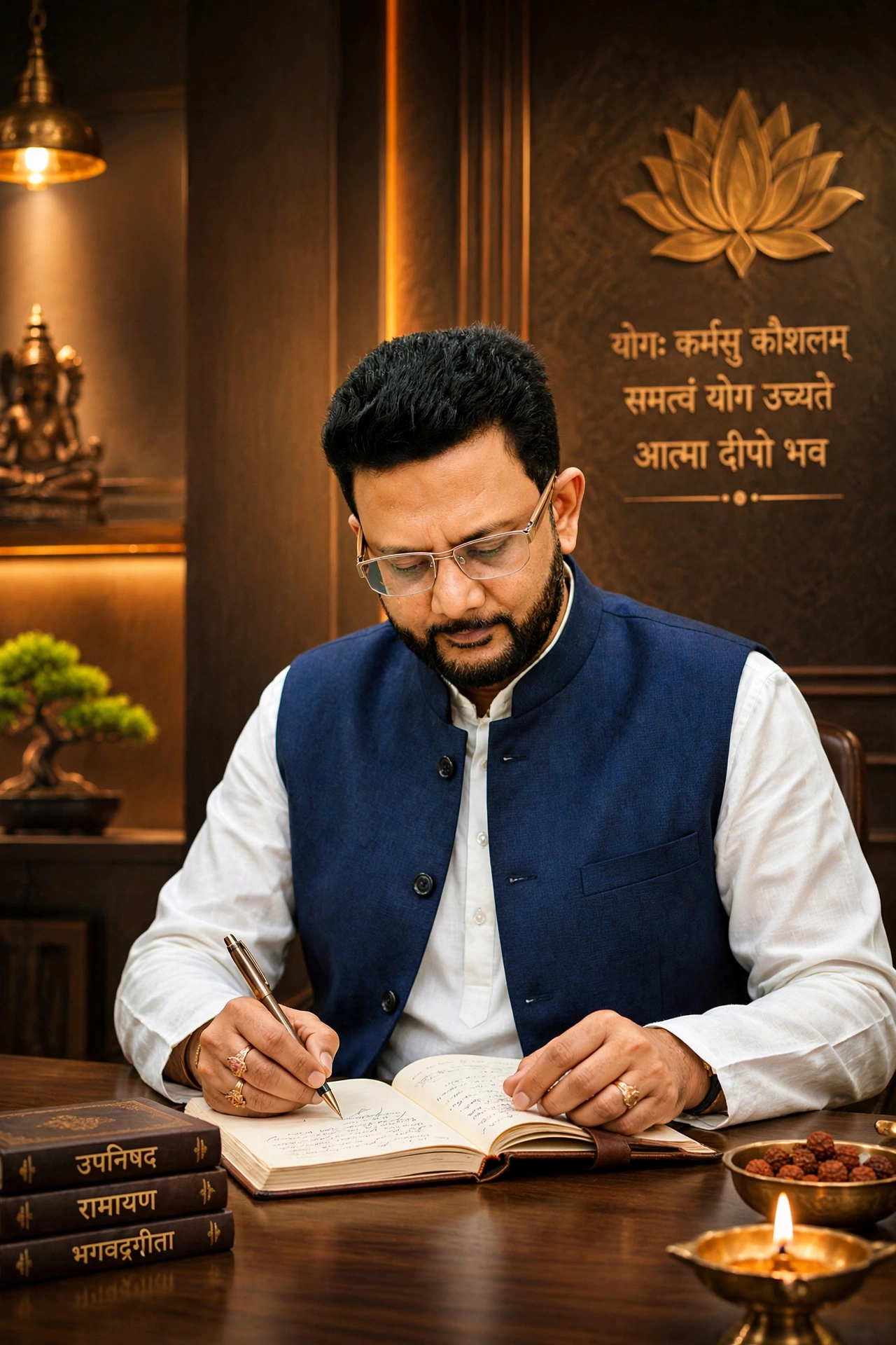Dr. Ashish Patni — Vedic Ephemeris & Manuscript Researcher